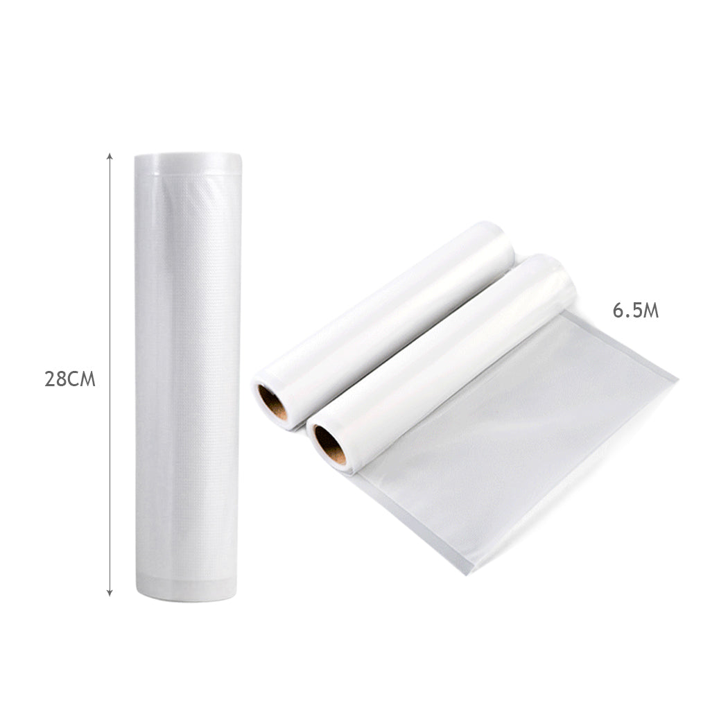 4 Rolls Vacuum Food Sealer Seal Large | Bags Saver Storage Commercial