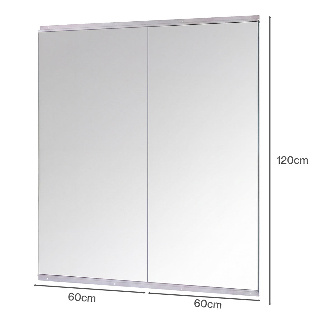 Full Length Gym Mirror Wall Mount 2 Pack | Simpledeals