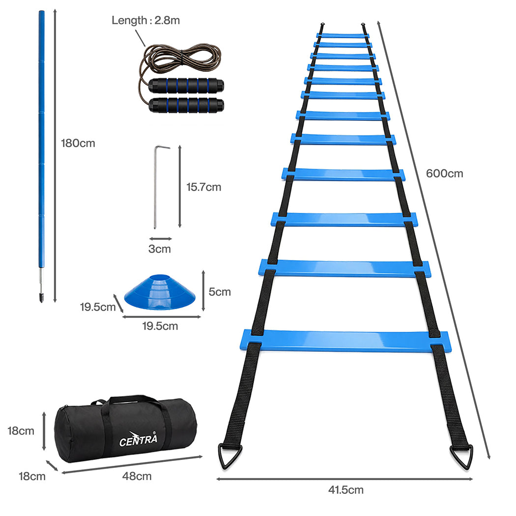 Soccer Agility Training Set Poles Ladder | Simpledeals