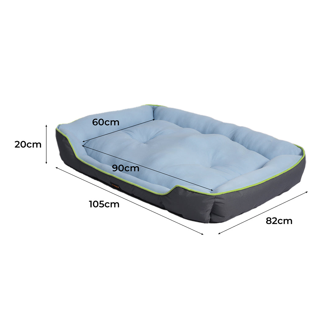 Pet Cooling Bed Sofa Mat Bolster X-Large | Insect Prevention Summer