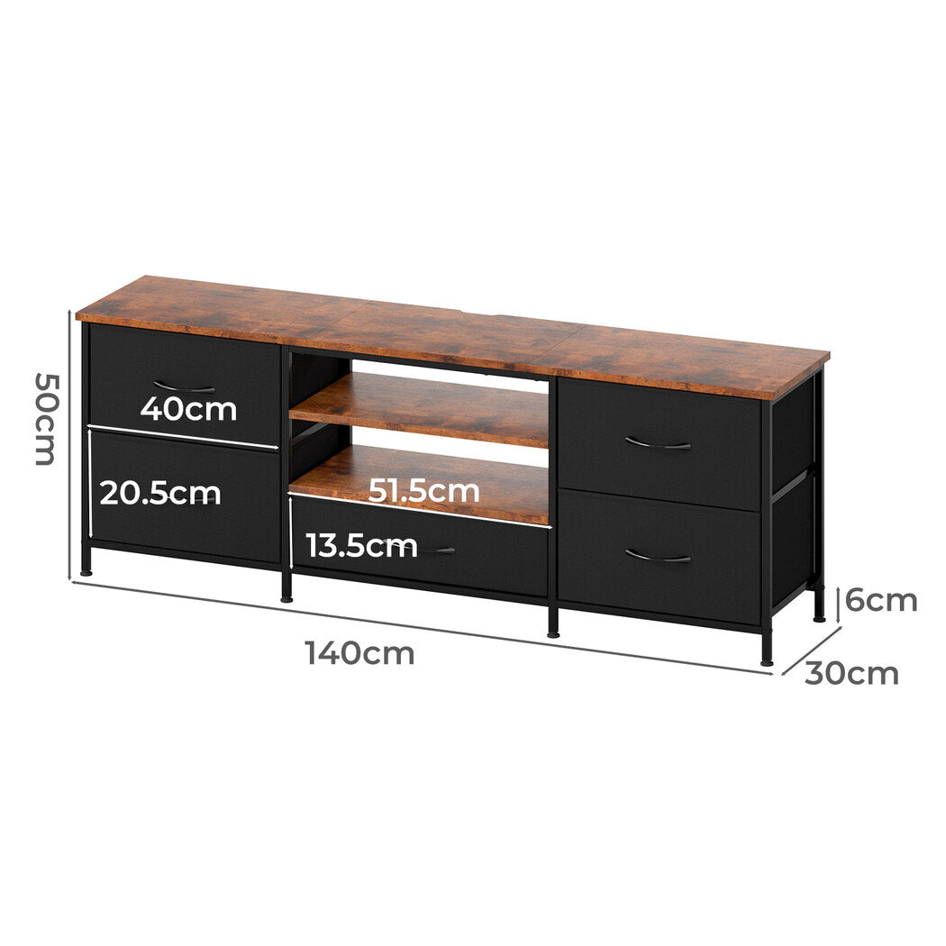 Tv Stand Cabinet 140cm 140x30x50cm