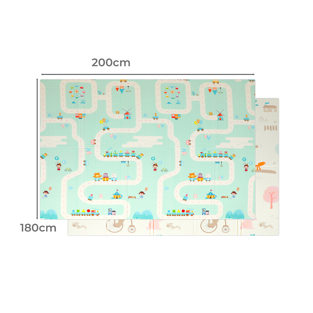 Kids Play Mat Baby - Crawling Pad | Floor Foldable Xpe Foam