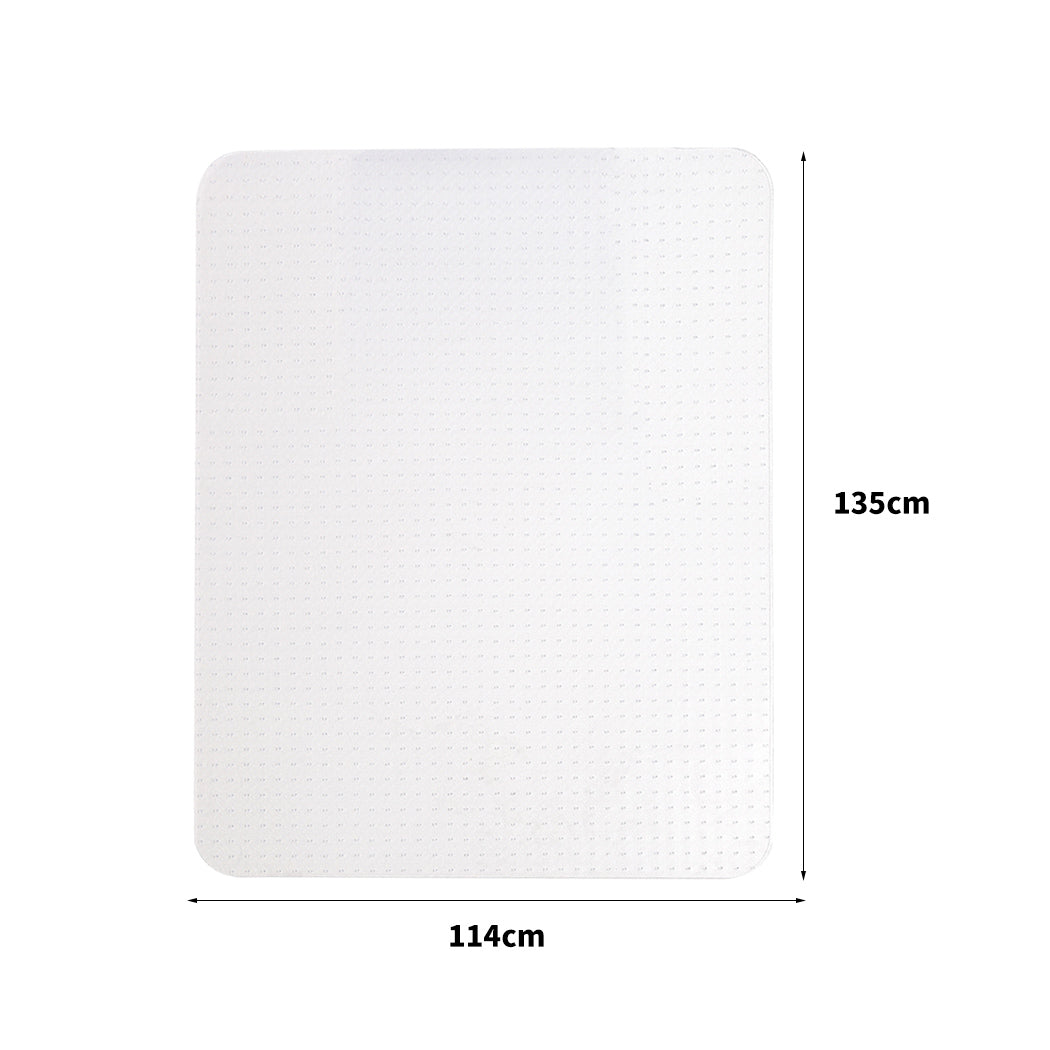 Clear Office Chair Mat for Carpet 5mm Thick Protective Floor Mat
