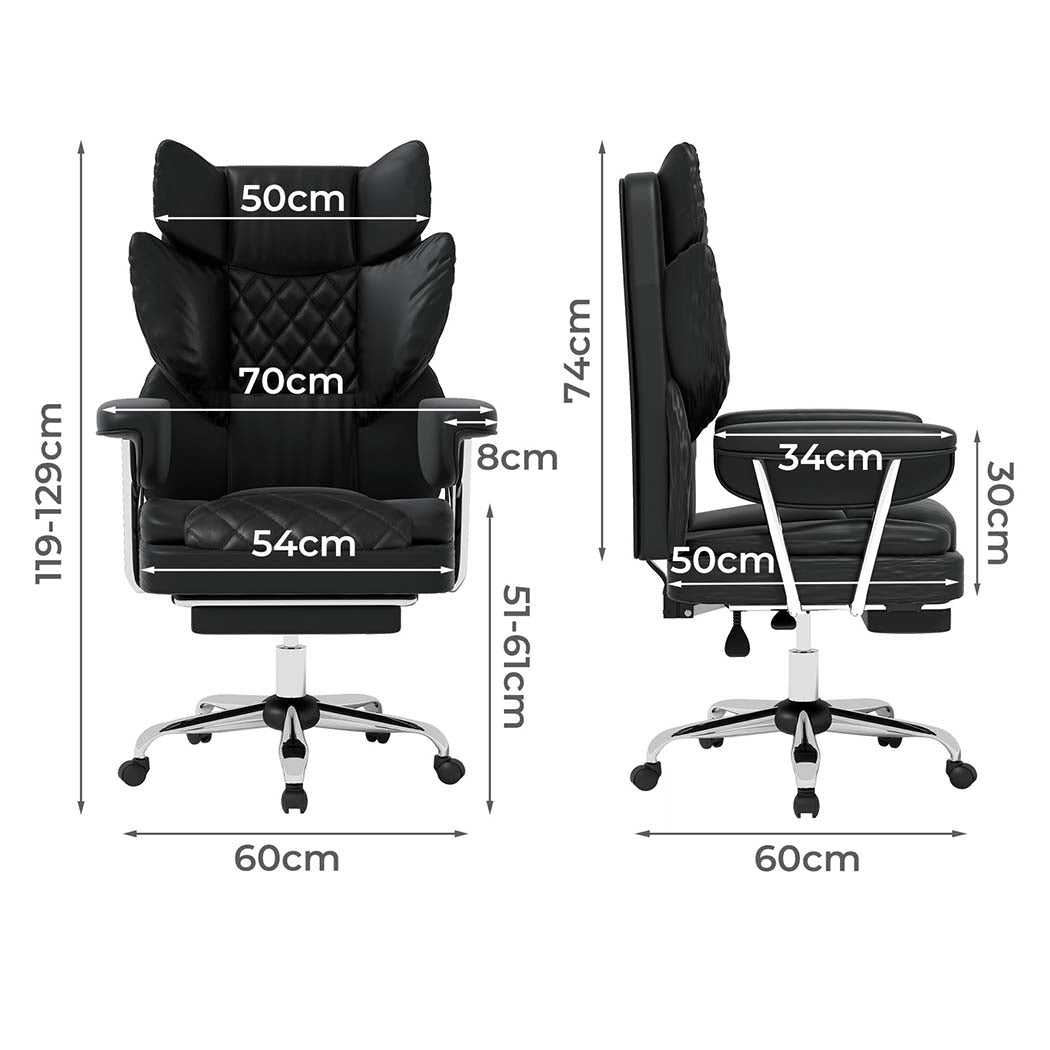 Gaming Office Chair High Back 60x60x119cm