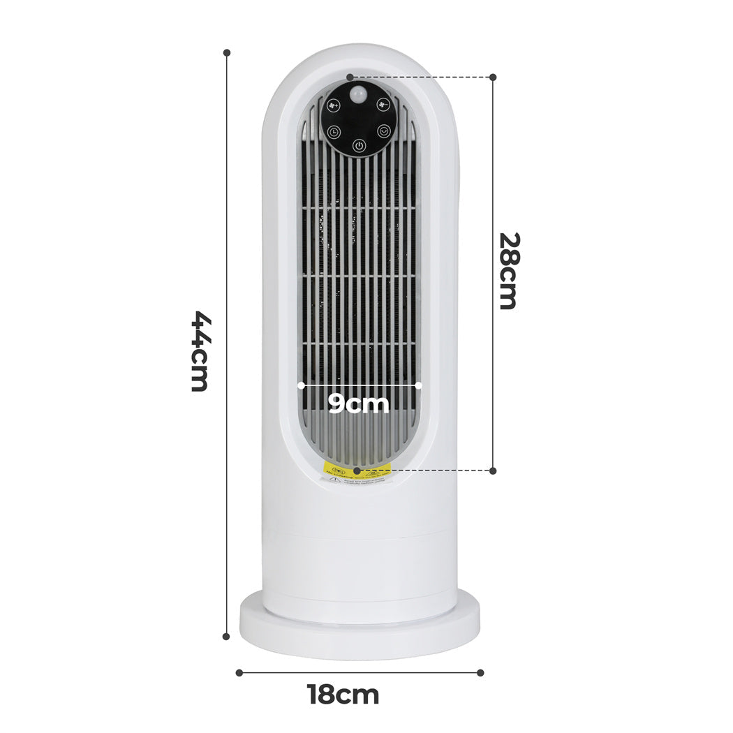 Contemporary Portable Electric Heater Fan 1200W 3 Speed Home | id2&3