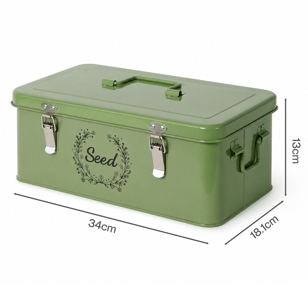 Seed Storage Box 4 Compartment 33x18x13.5cm