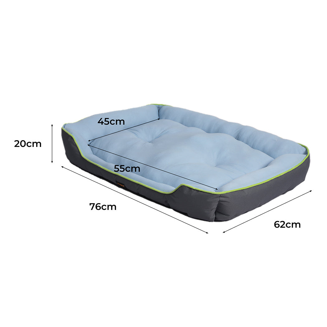 Pet Cooling Bed Sofa Mat Bolster Insect Prevention Summer M