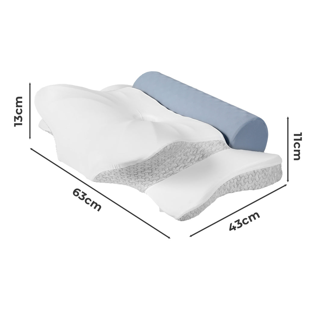 Cervical Memory Foam Neck Support Pillow | Simpledeals