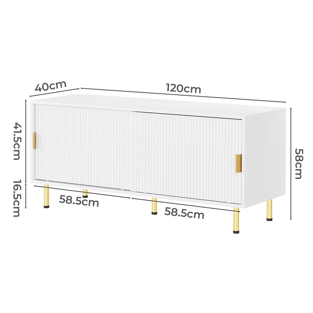 Luxury 120cm TV Cabinet Entertainment Unit  Premium Quality Build | id11&12