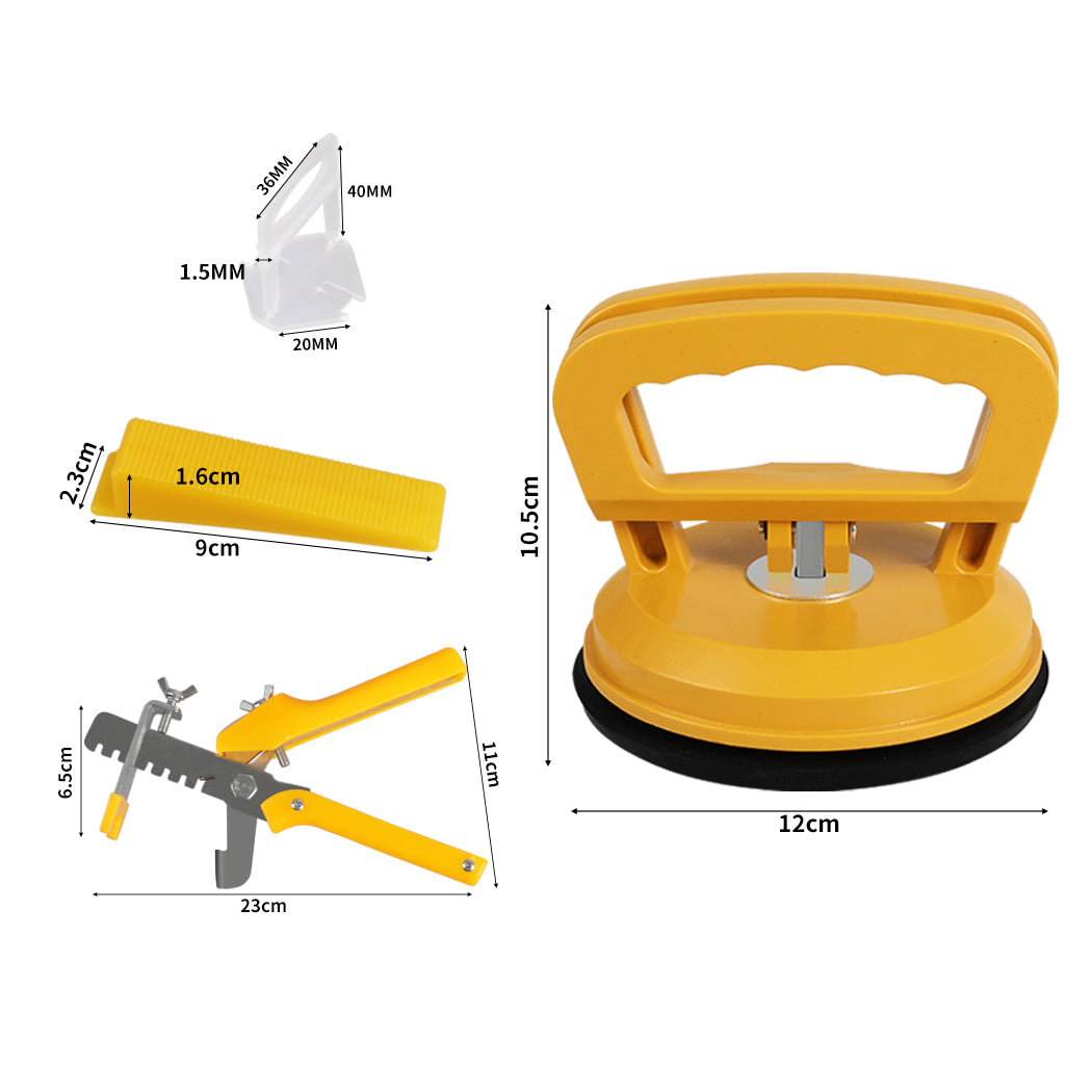 400x1.5MM 200x Tile Leveling Wedges | Sucker Tool