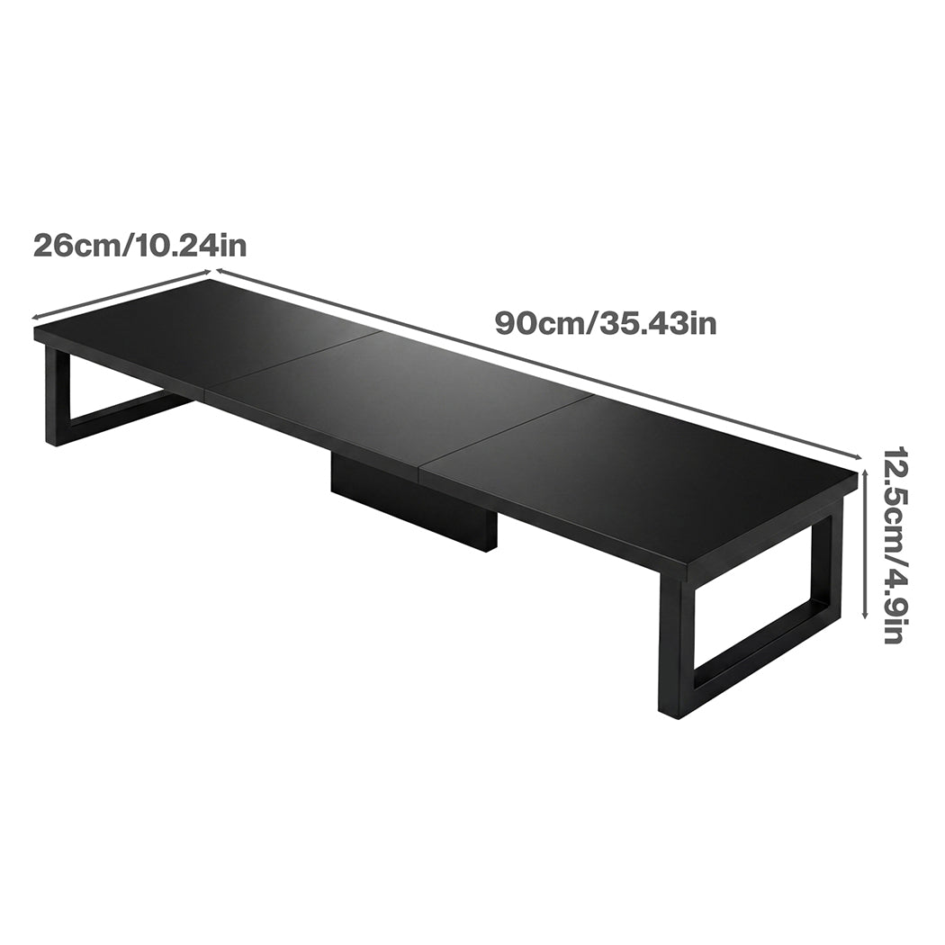 Dual Monitor Stand Desk Organiser Riser | Simpledeals