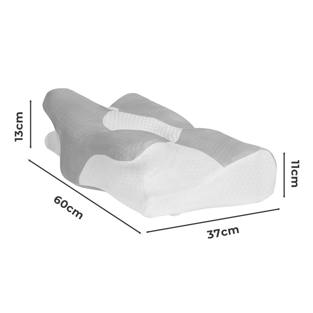 Memory Foam Cervical Pillow Ergonomic 60x37x13cm