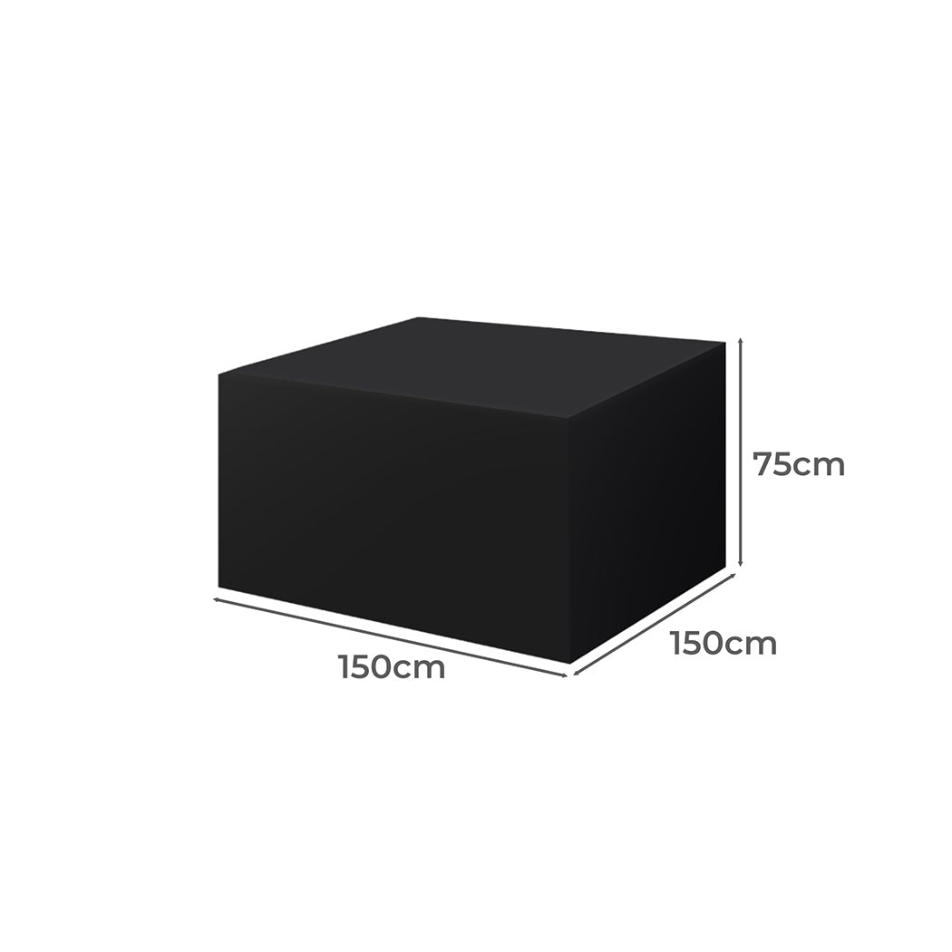 Luxury Outdoor Furniture Cover Garden Black Barrier  Sleek Modern | id2&3