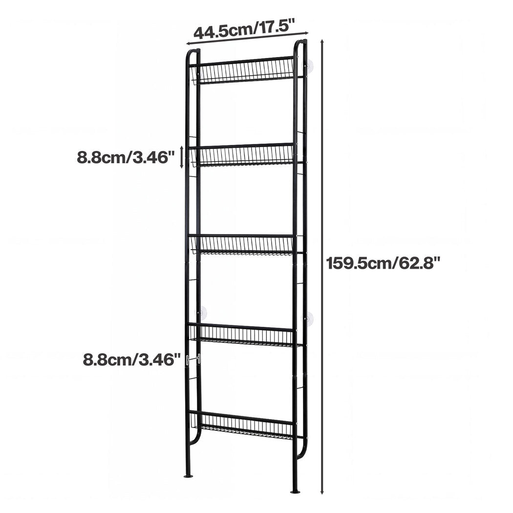 Wall Mounted Slim Storage Rack Kitchen Organiser | Simpledea