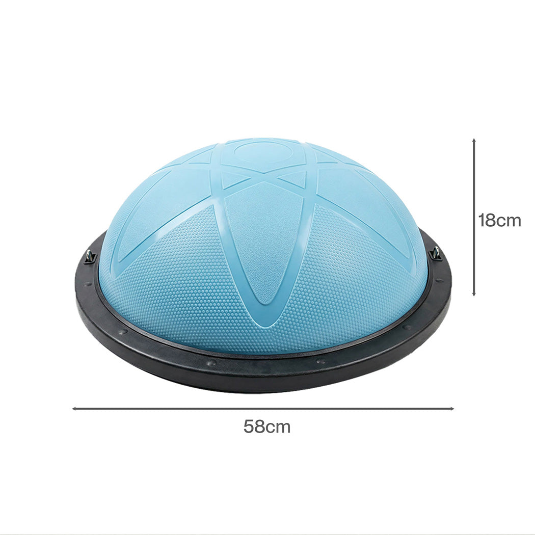 Balance Ball Trainer Blue 58x58x18cm