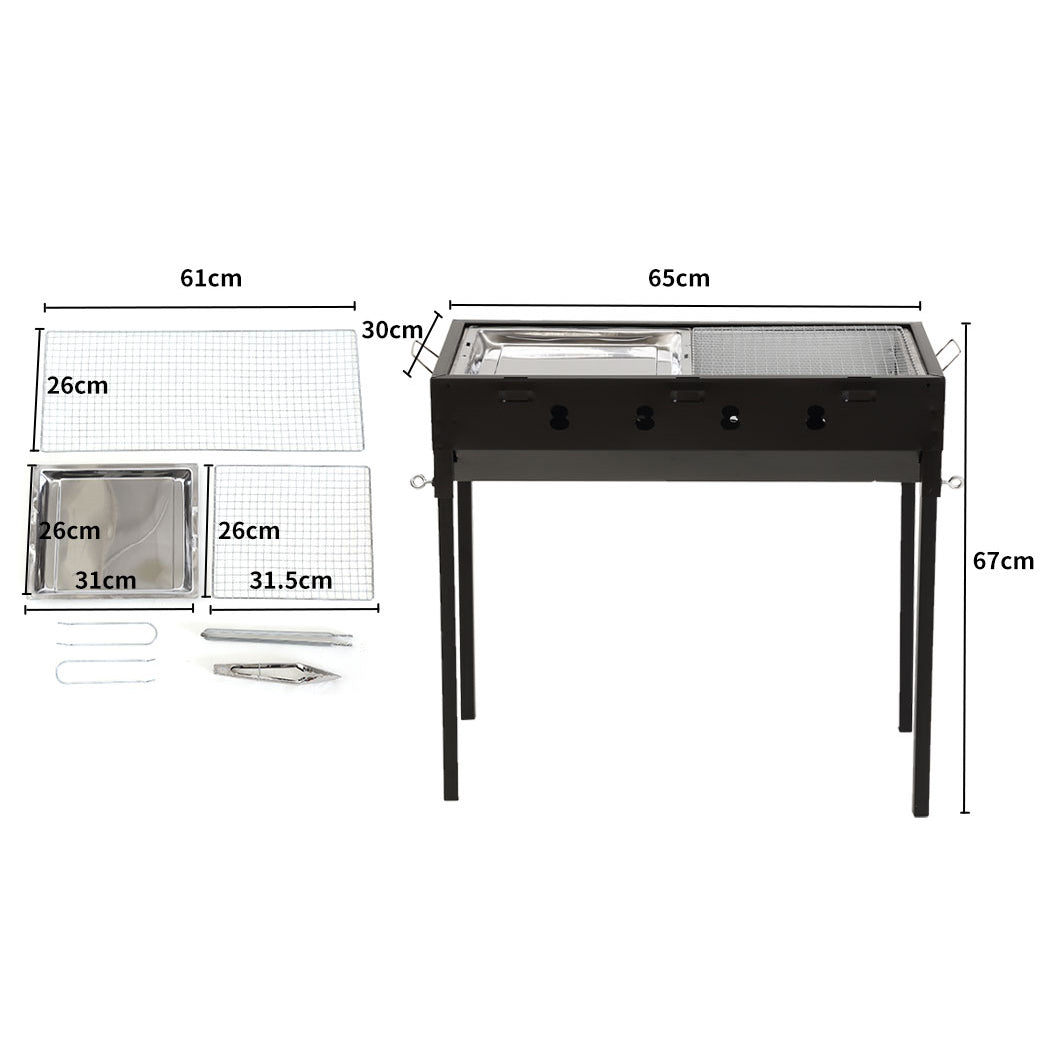 Charcoal BBQ Grill Portable Outdoor