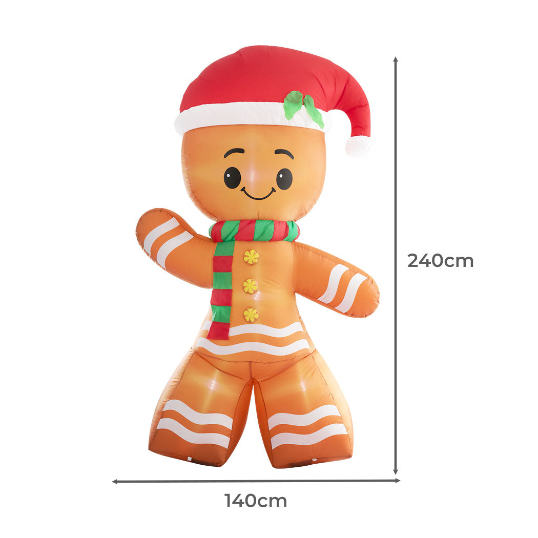 Christmas Inflatable - Gingerbread | Marvel Xmas Led Lights