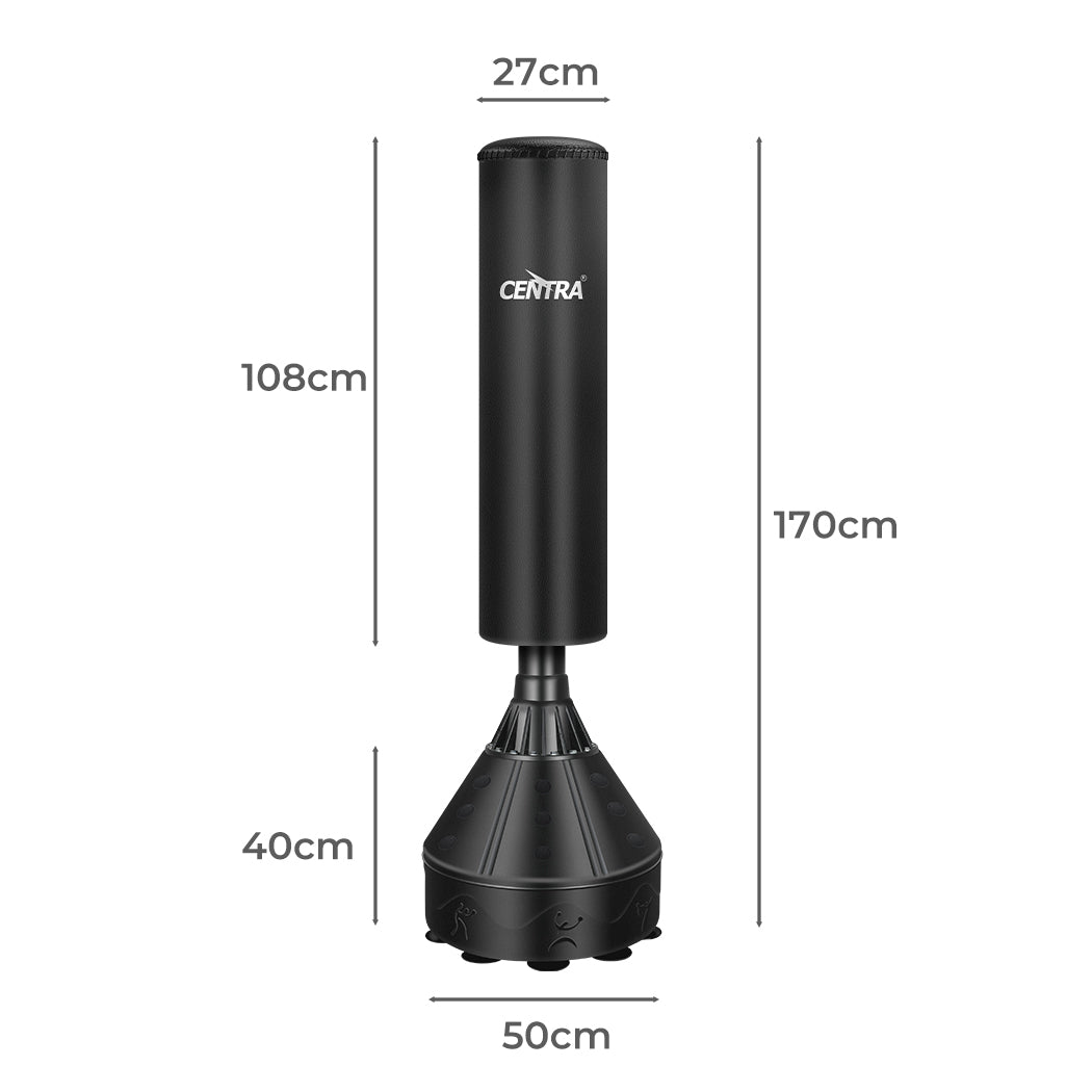 High-density PU leather Boxing Punching Bag Dummy UFC Kick Training 170cm