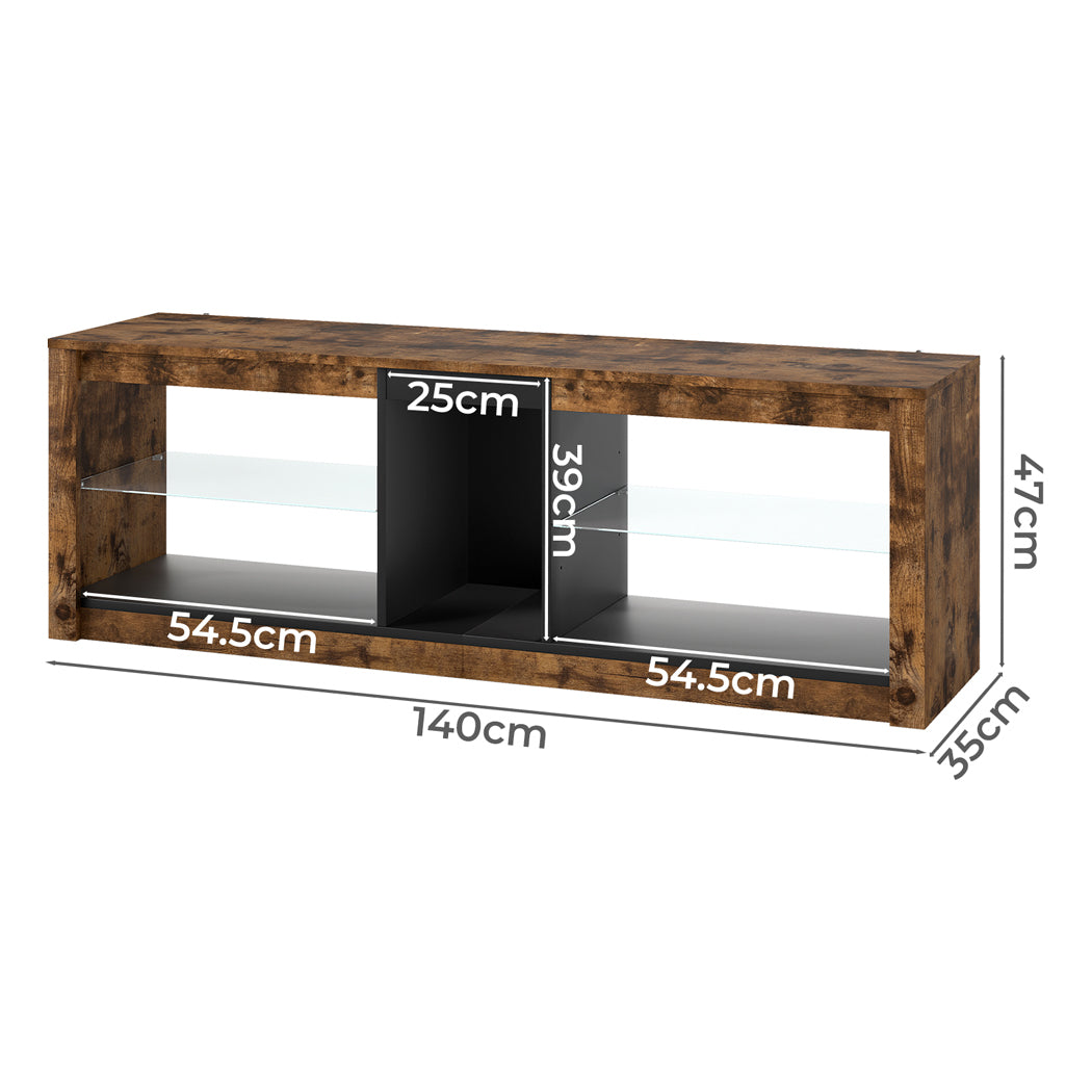 Tv Stand Oak Cabinet 140x35x47cm