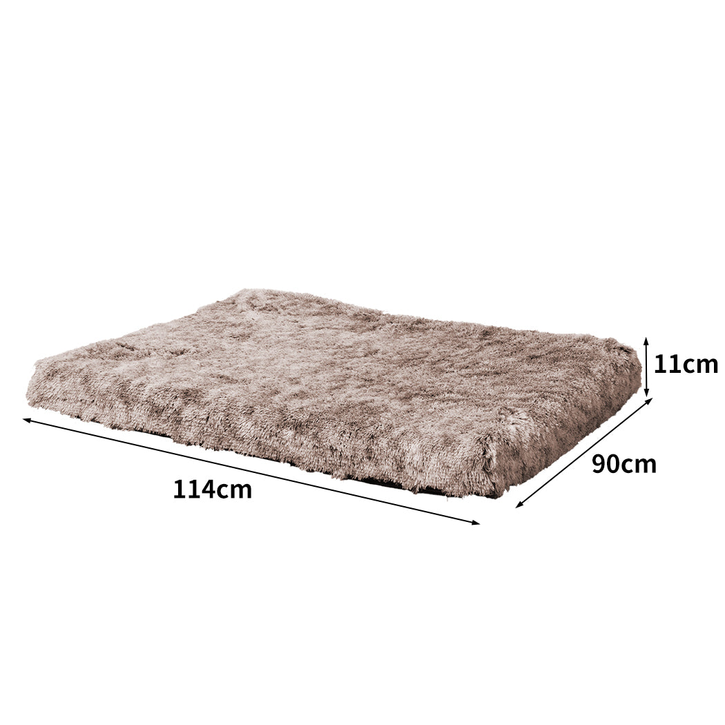 Pet Calming Bed Memory Foam Large 78x52x11cm