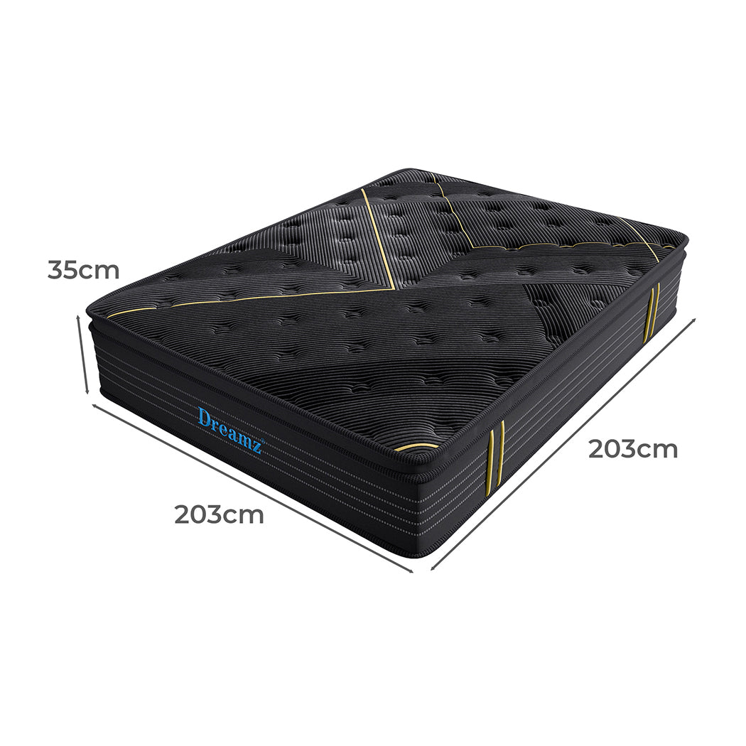 Super King Mattress Bamboo Top 203x203x35cm
