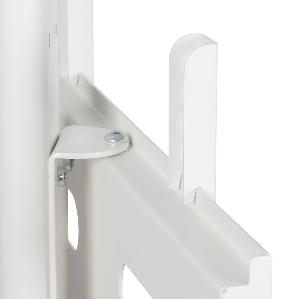 Tv Floor Stand Adjustable White 100x100cm