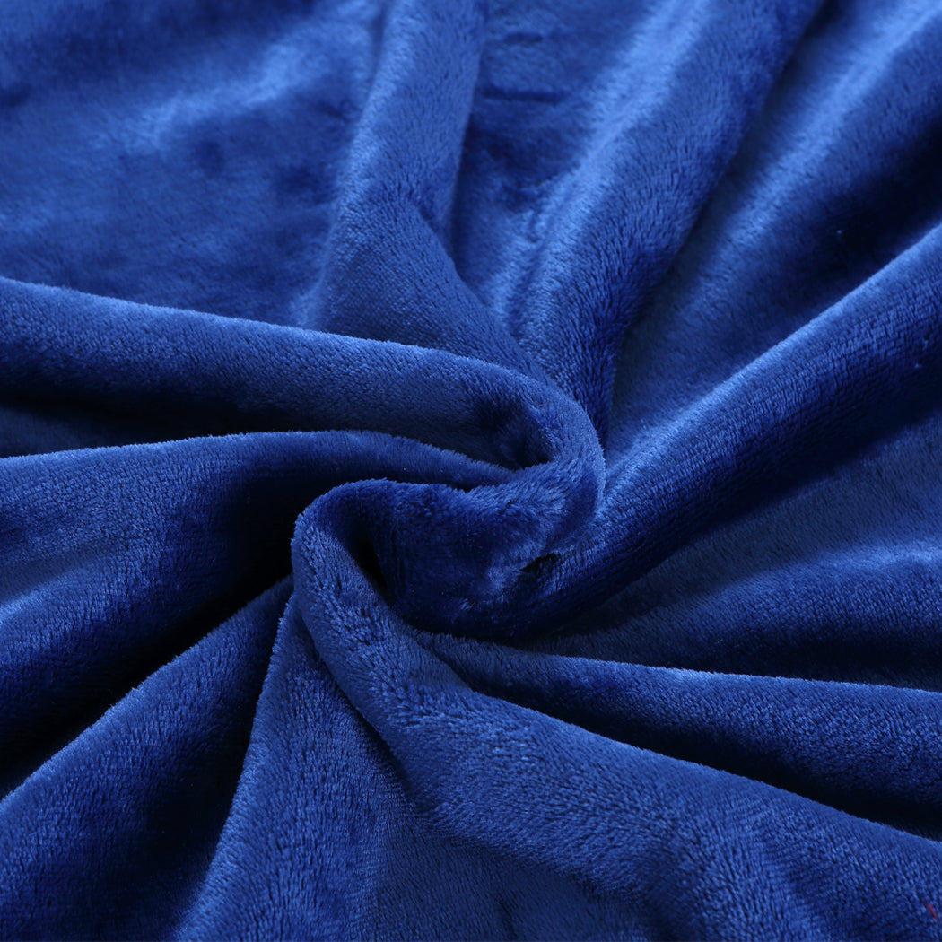 Navy colour - Blanket Hoodie Adult Sweatshirt Navy Blue
