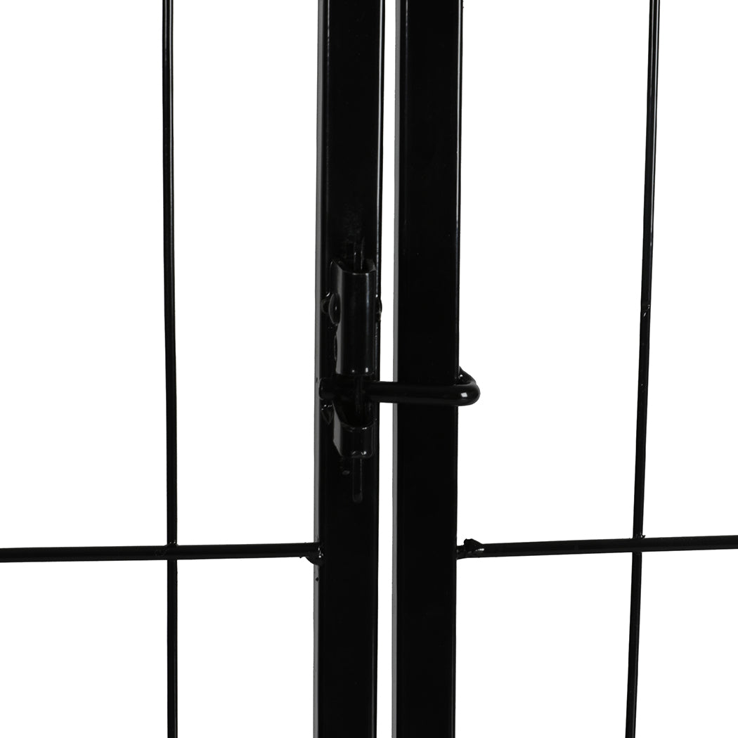 8 Panel Pet Dog Playpen Puppy Exercise Cage Enclosure Fence Cat Play Pen 48''