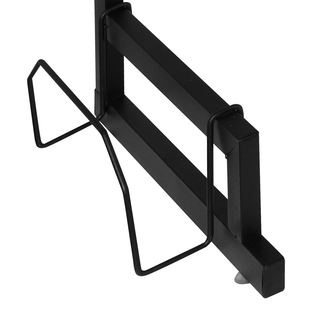 Tier Stainless Drainer Organizer - Dish Drying Rack Over Sink Steel 85 CM
