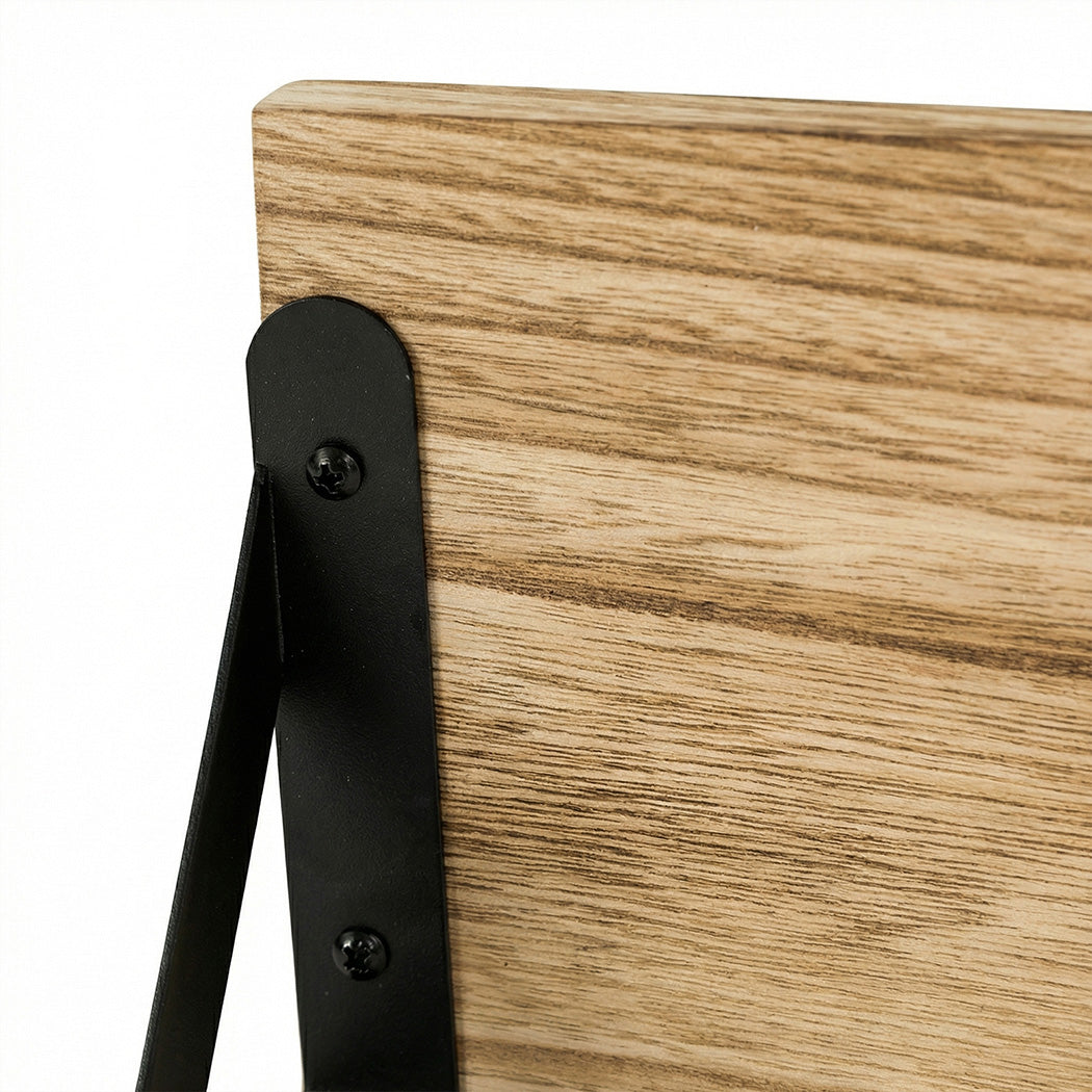 Floating Wall Shelves Set of 6 Paulownia Wood | Simpledeals