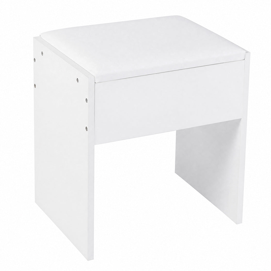 Dressing Table With Lights 110x40x138cm