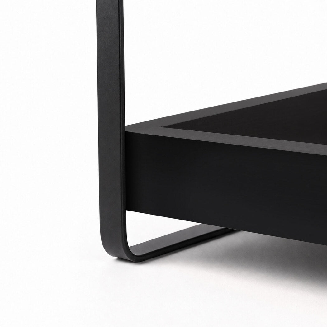 2-Tier Countertop Organiser Black Pine Iron | Simpledeals
