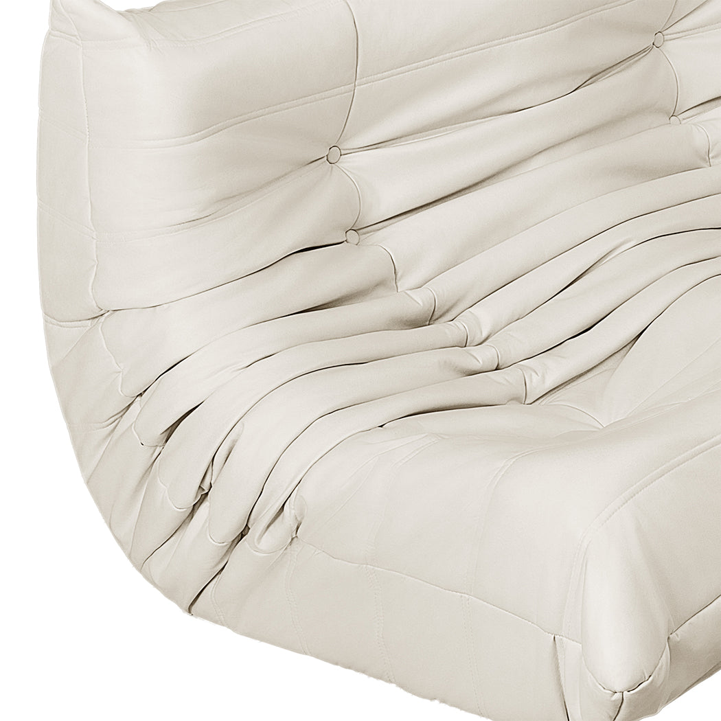 Elegant 2 Seaters Floor Sofa Caterpillar Lounge  Foldable Function with id13&14
