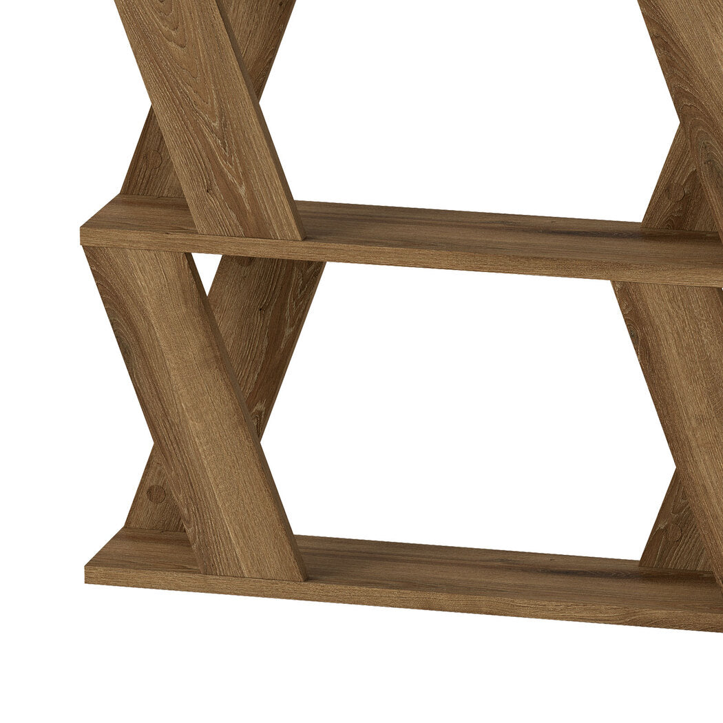 Compact Side Table Storage 60x22x56.5cm