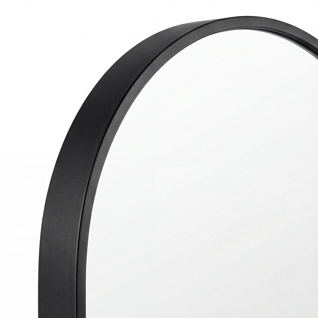 Wall Mirror Aluminium Frame Tempered Glass | Simpledeals