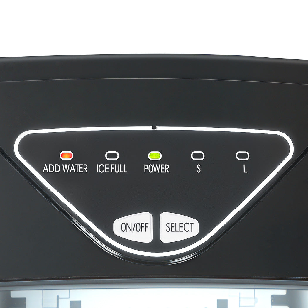 Portable Ice Maker Machine Compact 22x31x33cm