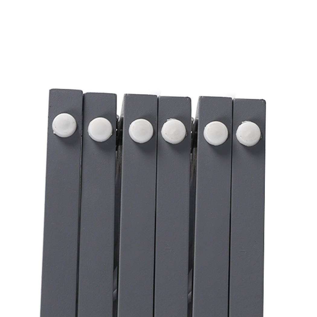 Wooden Pet Gate Dog Safety Fence Grey 100-Pack Adjustable Barrier