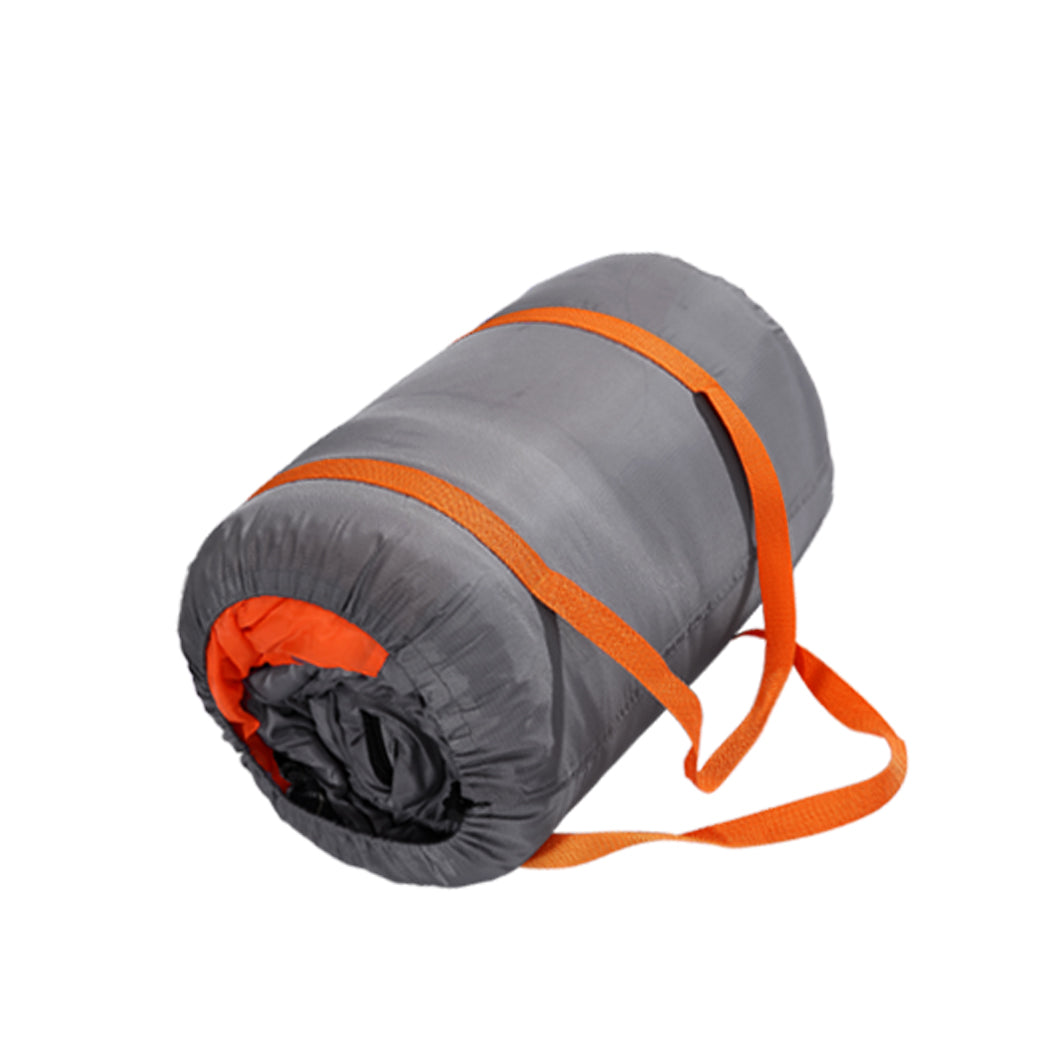 Double Sleeping Bag Outdoor Grey 25x40cm