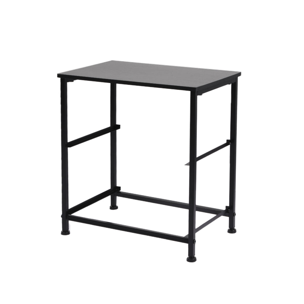 Grey colour - Storage Cabinet Chest of 2 Drawers Dark Grey
