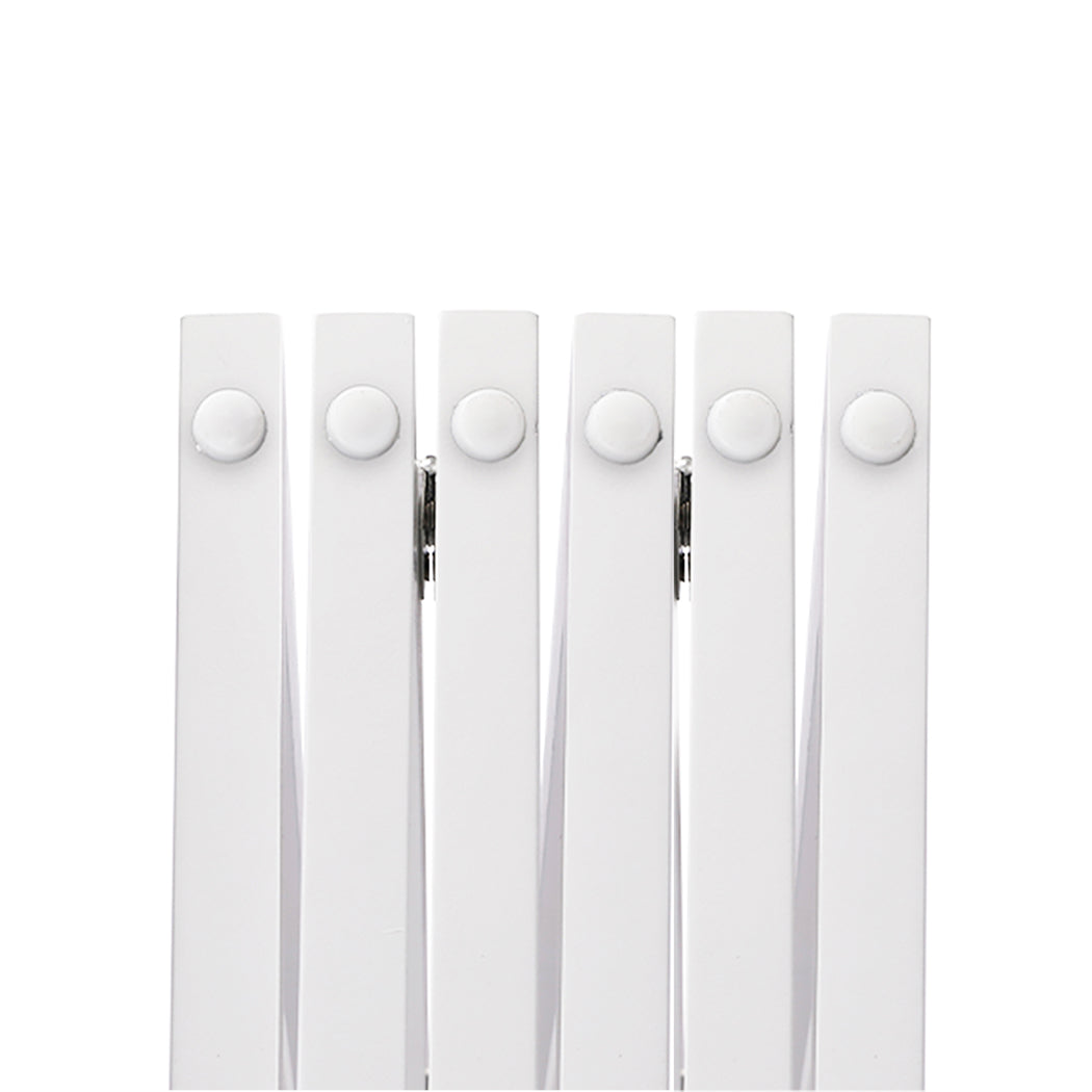 Wooden Pet Gate Dog Fence Safety White 100 Pack