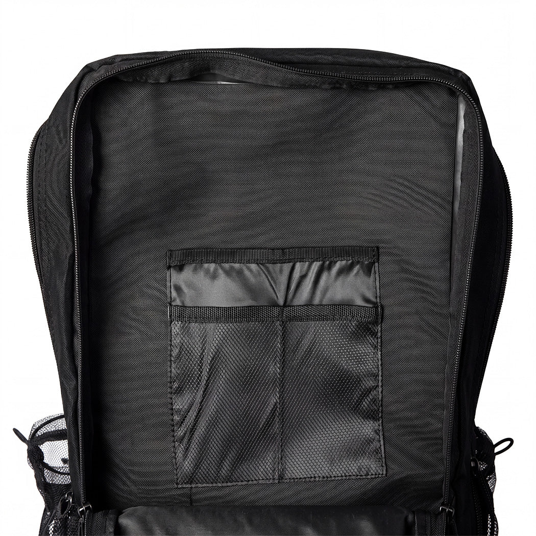 45L Tactical Backpack Hiking Rucksack Black | Simpledeals