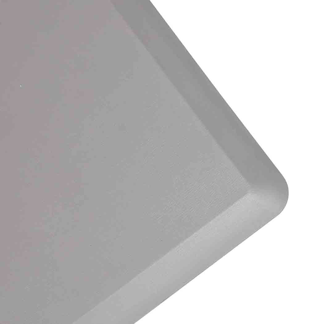 Medium Grey Anti-Fatigue Mat for Standing Desk Comfort Support
