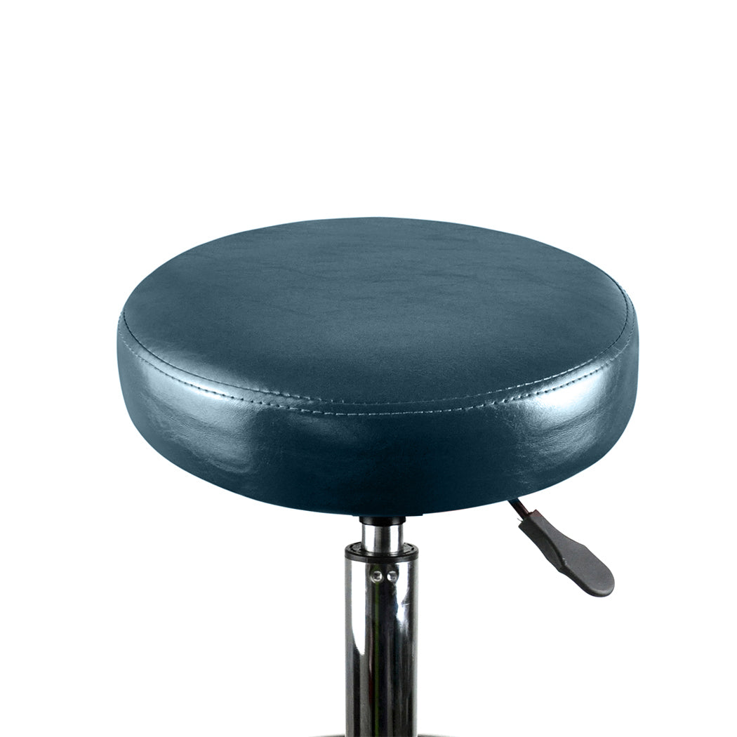 Contemporary 4x Barstool Swivel Salon Hairdressing  Wood Finish | Wood finish