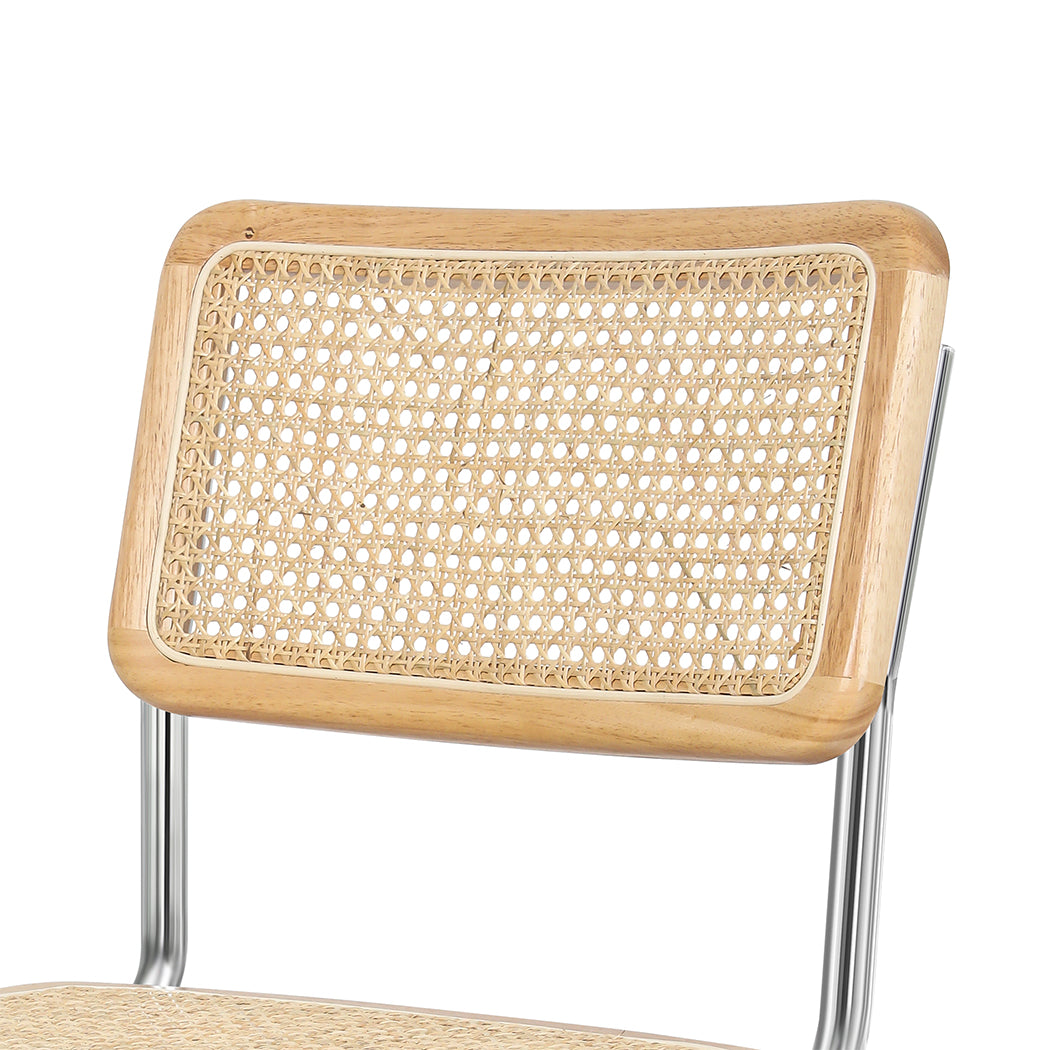 Luxury 4x Rattan Chair Dining Chairs  Comfortable Design Classic