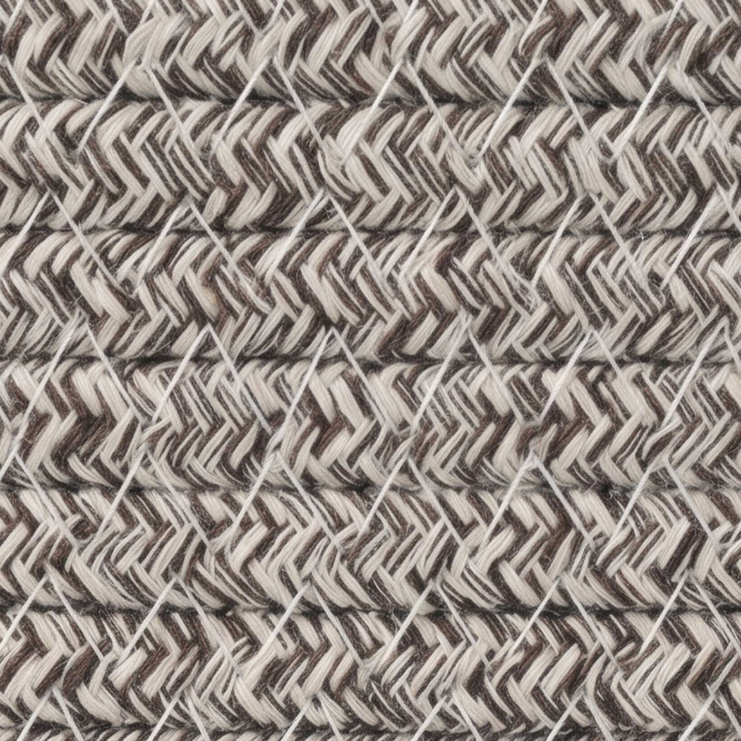 Foldable Cotton Brown - White 33x25.5x23cm