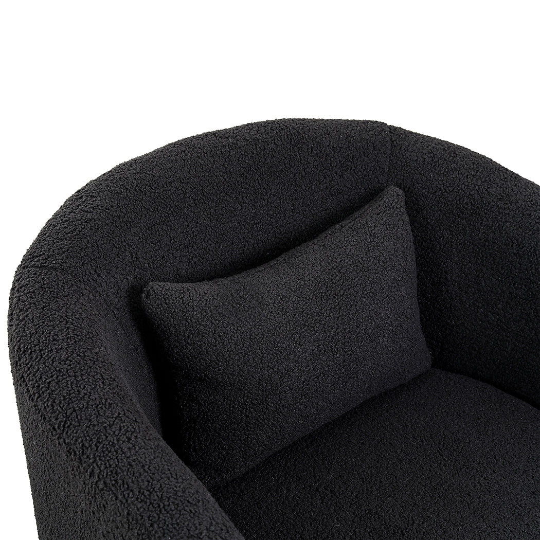 Versatile Fleece Rocking Chair  Easy Assembly Classic Durable with id18&19