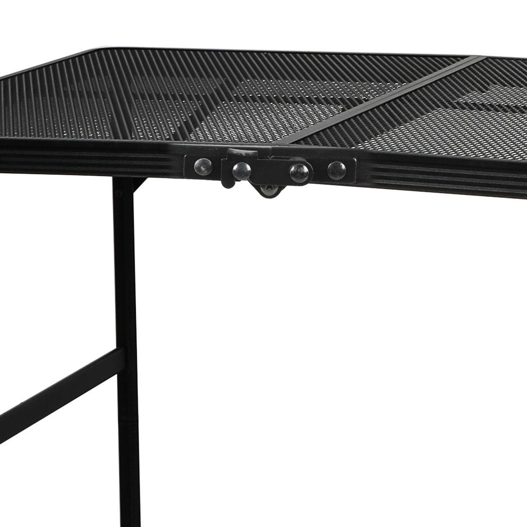 Portable Grill Table BBQ 90x60x40cm