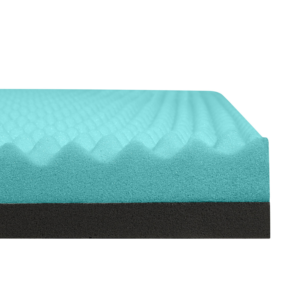 Gel Memory Foam Mattress Topper Double Cool 190x137x8cm