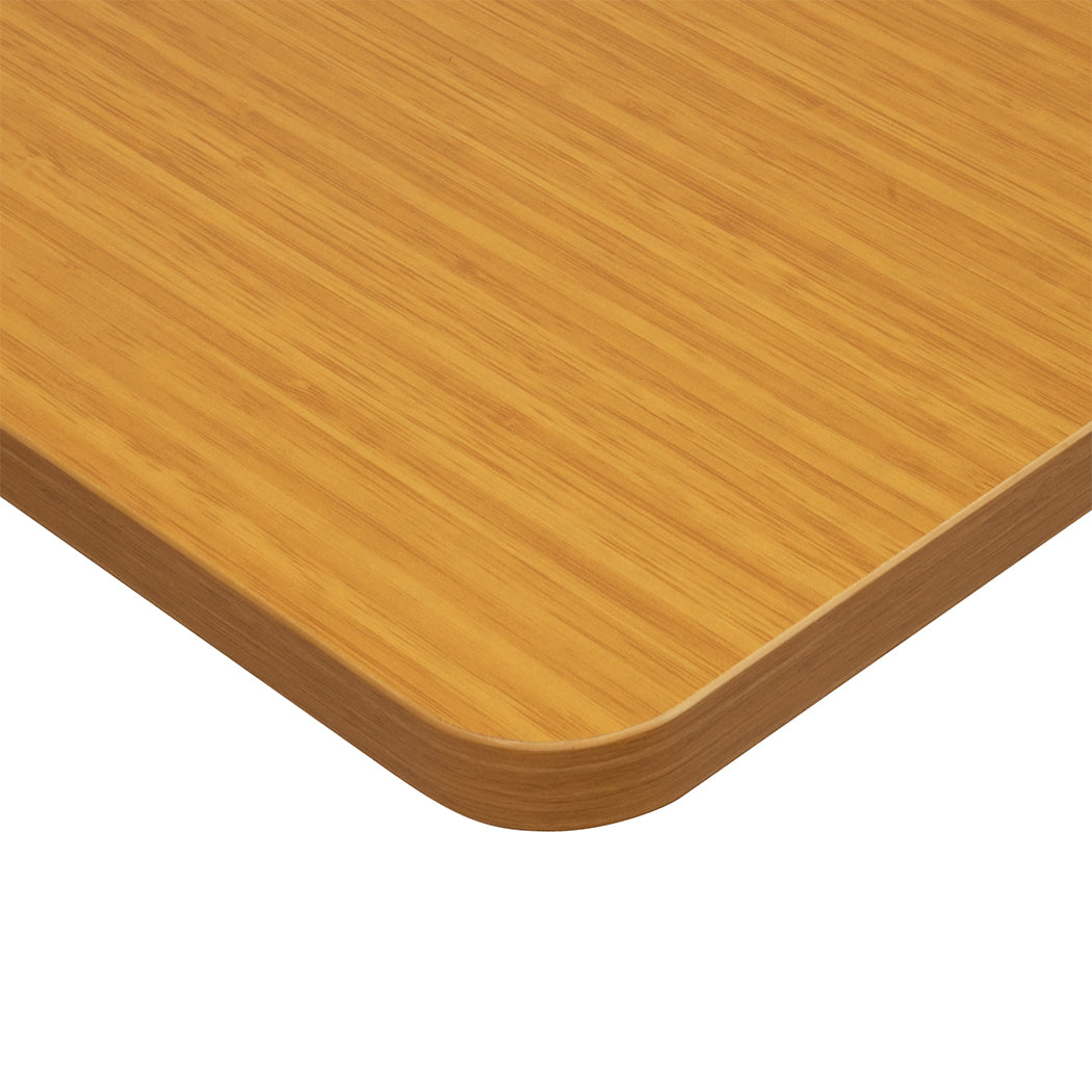 Premium Desktop For Motorised Adjustable Black 140X70CM Natural