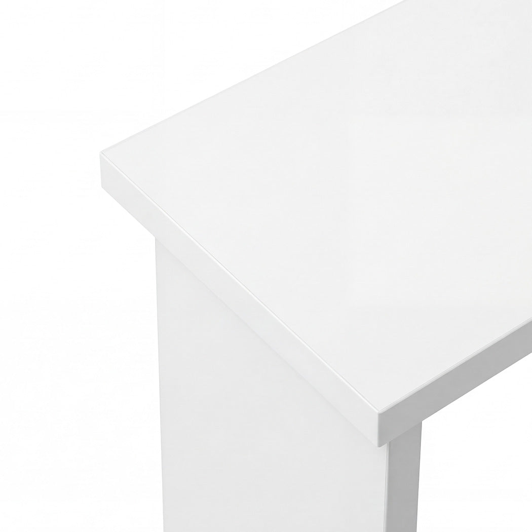 Narrow Side Table Magazine Rack Slim 18cm | Simpledeals